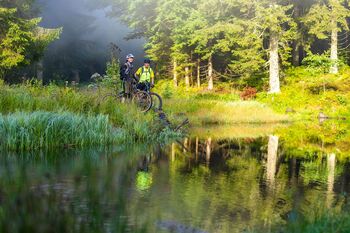 Äktivität im Urlaub: Mountainbiken