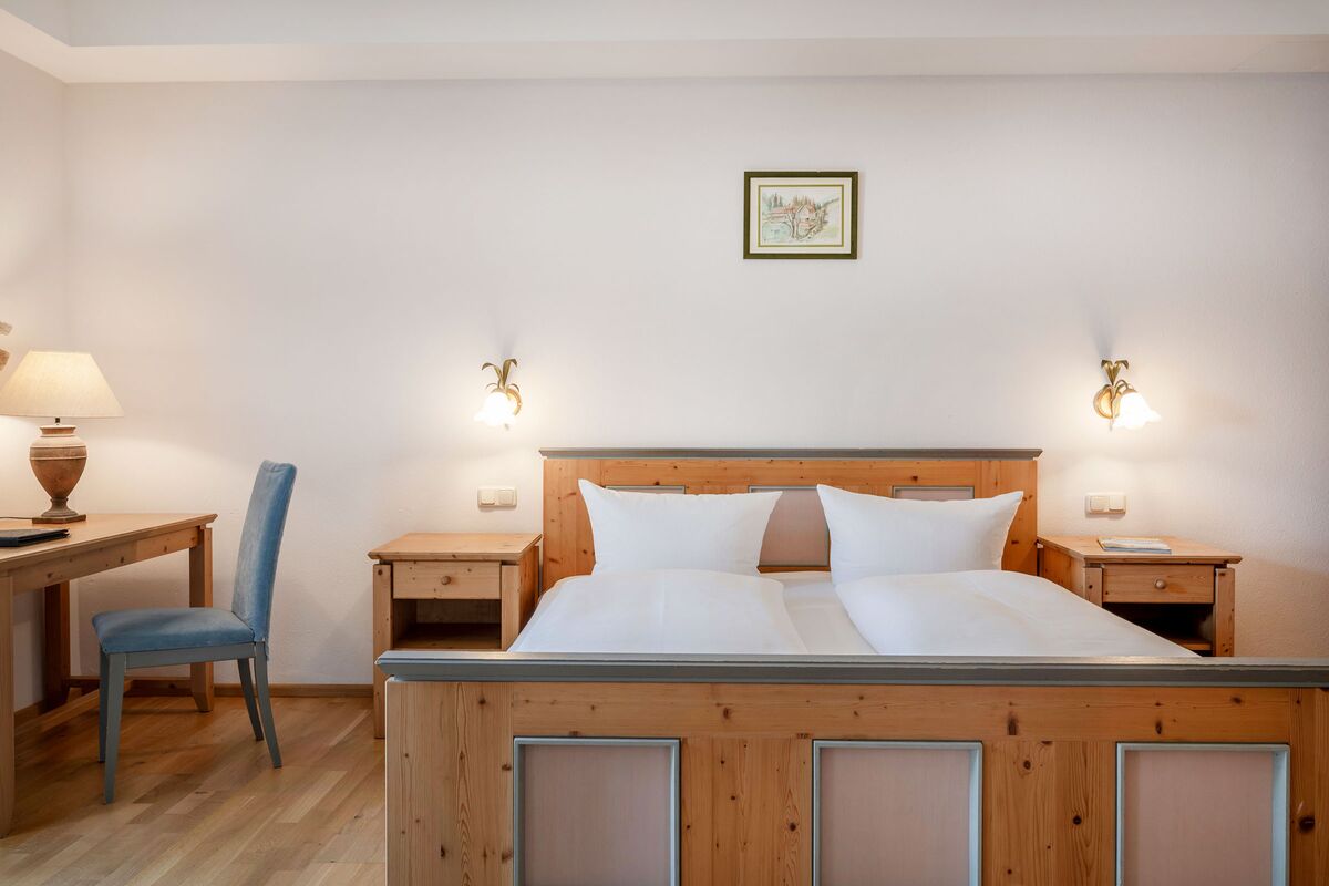 Übernachten im Doppelzimmer Sonnenwaldzimmer mit Hund