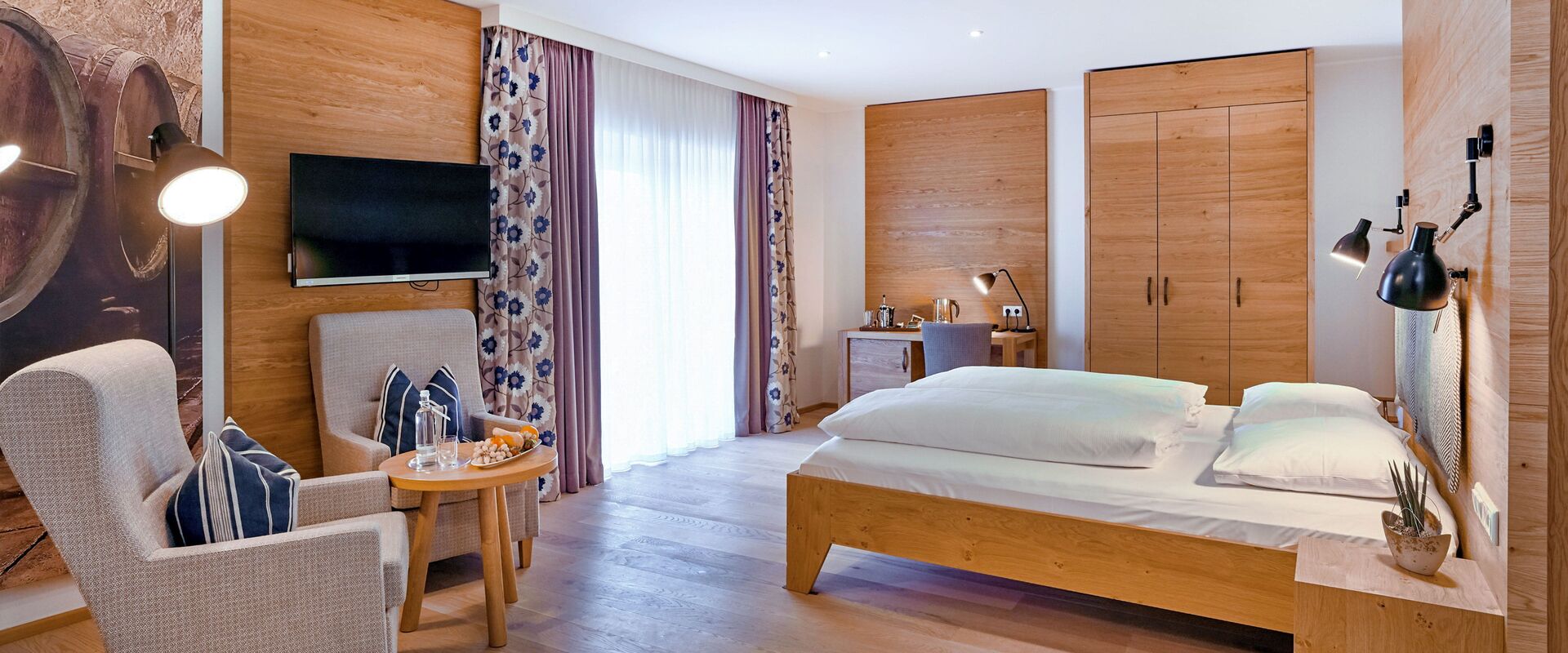 Premium-Doppelzimmer: Brauhauszimmer mit Balkon und Whirlpool